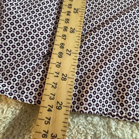 Cactus Shirt Mens Size Large Button Up Geo print Slim Fit Cotton Preppy light - Picture 8 of 10